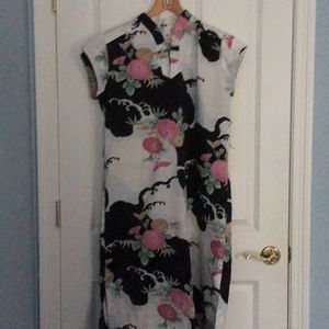 Vintage floral dress